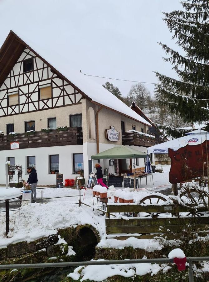 Gasthof Zur Sagemuhle Appartement Hiltpoltstein Buitenkant foto