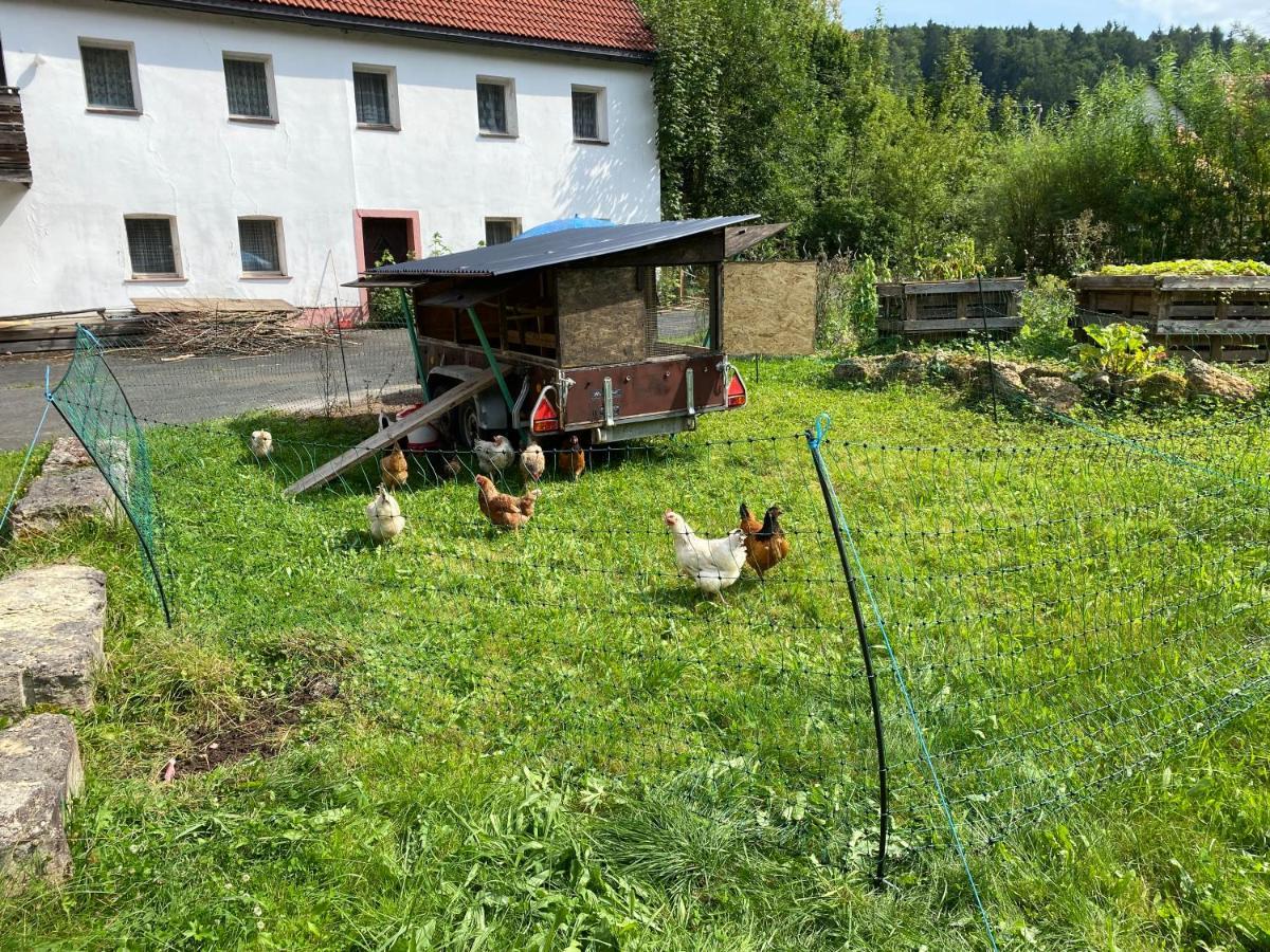 Gasthof Zur Sagemuhle Appartement Hiltpoltstein Buitenkant foto